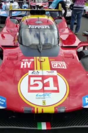 Beperkt Aanbod FERRARI 499P NO.51-FERRARI AF CORSE LE MANS 24H 2024 3RD PLACE-PIER GUIDI /CALADO /GIOVINAZZI