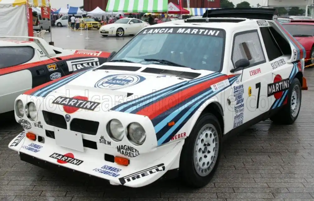 Hoge Kwaliteit LANCIA DELTA S4 7 RALLY MONTE CARLO 1986 1/12 TOPMARQUES
