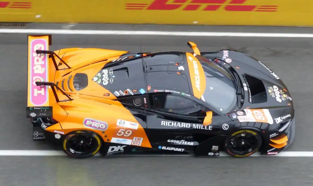 MCLAREN 720S GT3 EVO NR. 59 UNITED AUTOSPORTS LE MANS 24H 2024 G. SAUCY - J. COTTINGHAM - N. COSTA Merkproduct