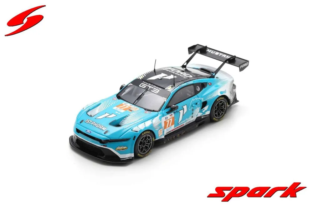 Koop Online FORD MUSTANG GT3 NR. 77 PROTON COMPETITIE LE MANS 24H 2024 B. BARKER - R. HARDWICK - Z. ROBICHON