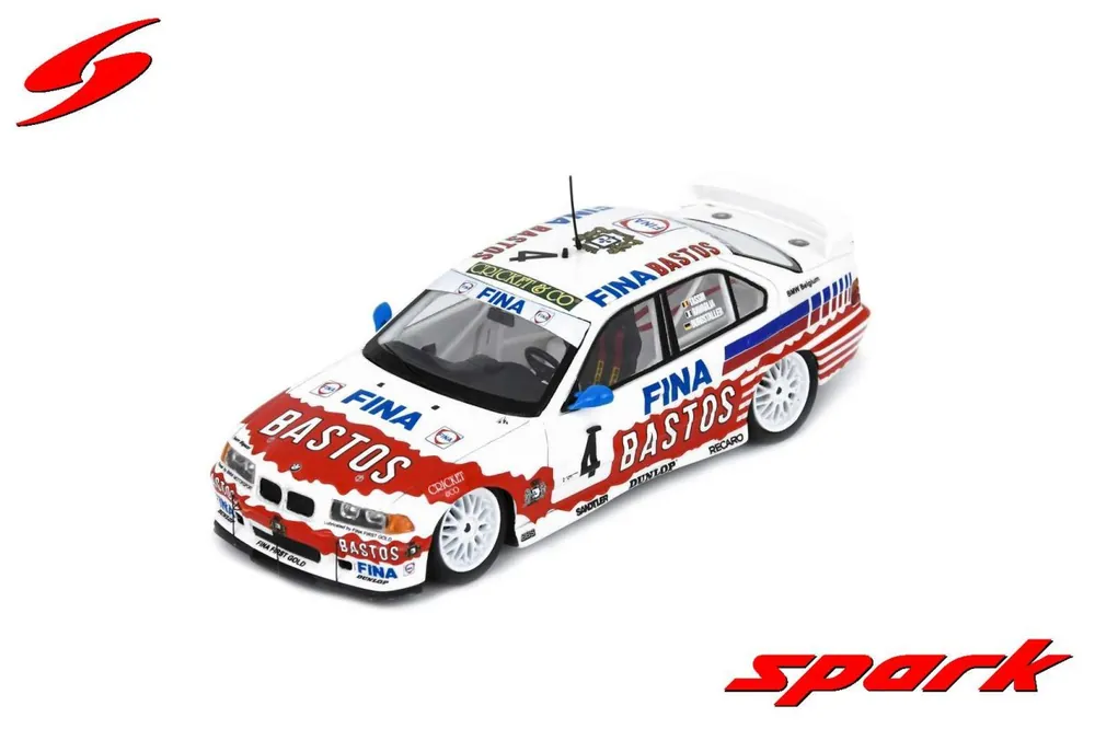 Express Levering BMW 318I NR.4 BMW FINA BASTOS TEAM BIGAZZI WINNAAR 24H SPA 1994 THIERRY TASSIN - ROBERTO RAVAGLIA - ALEXANDER BURSTALLER