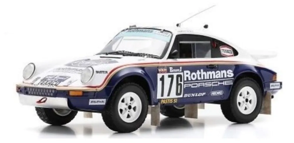PORSCHE 911 CARRERA 3.2 4X4 (953) NO.176 WINNAAR PARIJS-DAKAR RALLY 1984 R. MEGTE - D. LEMOYNE Beperkt Aanbod