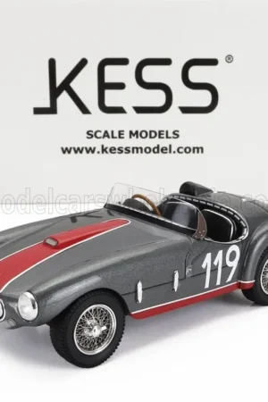 FERRARI - 166 MM53 SPIDER BARQUETTE CH.0300M VIGNALE BY OBLIN N 119 WINNER COPPA SAR 1955 - GREY RED Weekendaanbieding