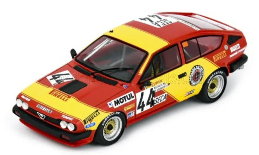 ALFA ROMEO GTV 6 N°44 24H SPA 1984 A. BIGLIAZZI P. OBERNDORFER T. PALMA (300EX.) Actieprijs
