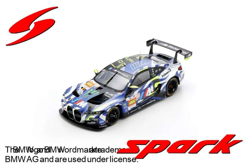 Aanbieding BMW M4 GT3 N°46 TEAM WRT 24H LE MANS 2024 V. ROSSI - A. AL HARTHY - M. MARTIN