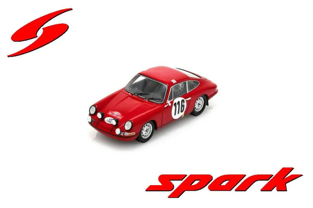 PORSCHE 911 T/R NO.116 2ND RALLY MONTE CARLO 1968 P. TOIVONEN - M. TINKKANEN Bestel Nu