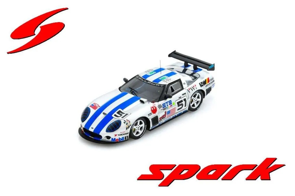 CORVETTE CALLAWAY NO.51 LE MANS 24H 1994 F. JELINSKI - B. SAID III - M. MAISONNEUVE Weekendaanbieding