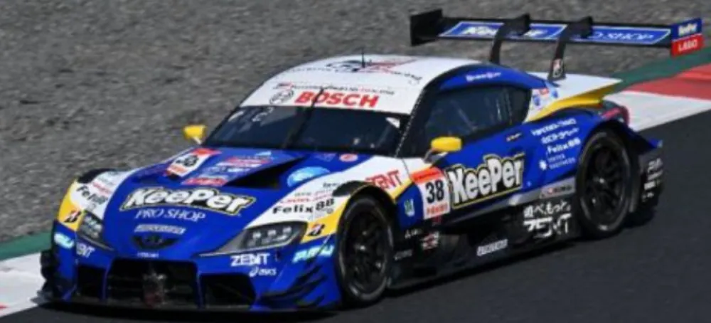 TOYOTA GR SUPRA N°38 TGR TEAM KEEPER CERUMO GT500 SUPER GT 2025 H. ISHIURA - T. OYU Direct Verzonden