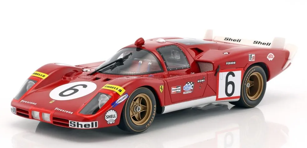 FERRARI - 512S 5.0L V12 LONG TAIL TEAM SEFAC SPA FERRARI N 6 24H LE MANS 1970 IGNAZIO GIUNTI - NINO VACCARELLA Merkproduct