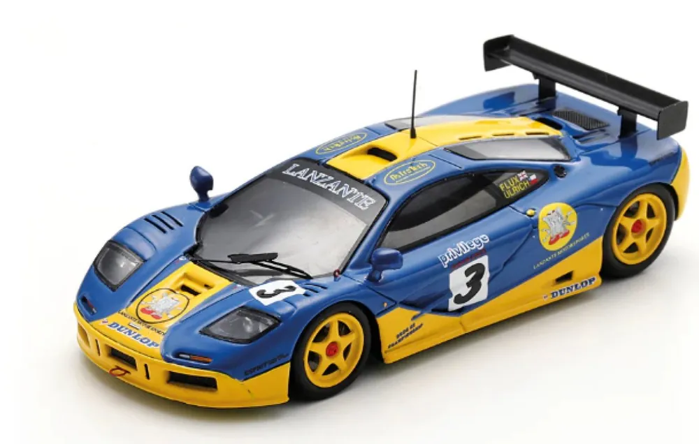 Shop Nu MCLAREN F1 GTR N°3 GT CHAMPIONSHIP GRANDE-BRETAGNE 1996 I. FLUX - J. ULRICH