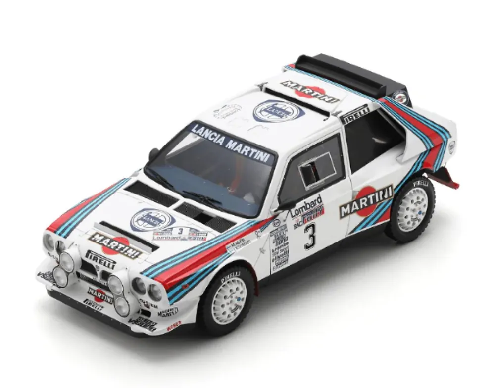 LANCIA DELTA S4 N°3 2èME RALLYE LOMBARD RAC 1985 M. ALEN - I KIVIMAKI Shop Nu