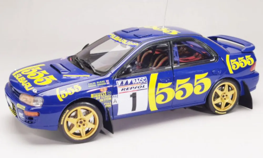 Aanbieding SUBARU IMPREZA 555, RALLY CATALUNYA, 1996, 1,C.MCRAE / D.RINGER