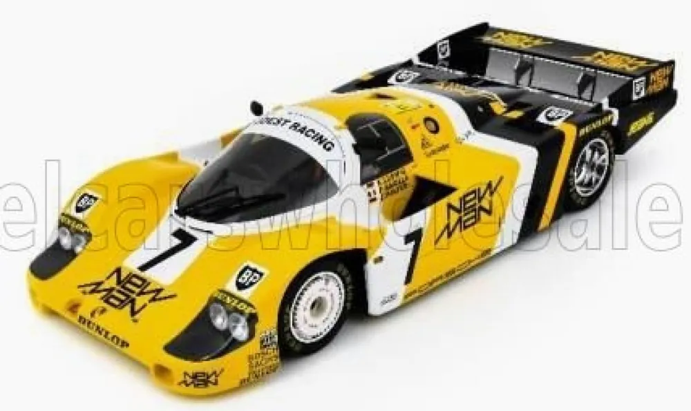PORSCHE - 956 LH 2.6L TWIN TURBO TEAM NEW-MAN JOEST RACING N 7 WINNER 24H LE MANS 1985 PAOLO BARILLA - KLAUS LUDWIG - JOHN WINTER (LOUIS CRAGES) Exclusieve Aanbieding
