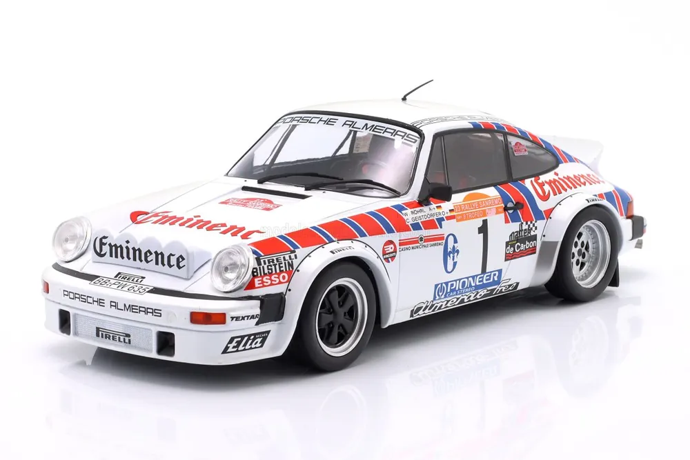 PORSCHE - 911 SC TEAM EMINENCE GR.4 (NIGHT VERSION) N 1 RALLY SANREMO 1981 WALTER ROHRL - CHRISTIAN GEISTDORFER Rechtstreeks Van De Fabrikant