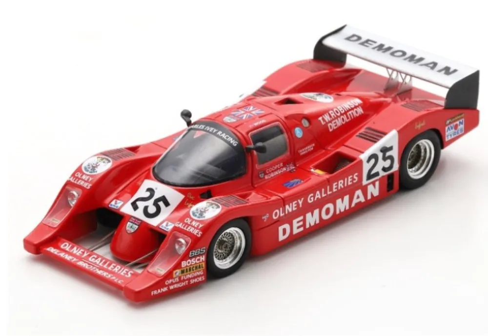 Fabrieksprijs GRID S2 N°25 24H LE MANS 1984 D. WOOD - J. COOPER - B. ROBINSON
