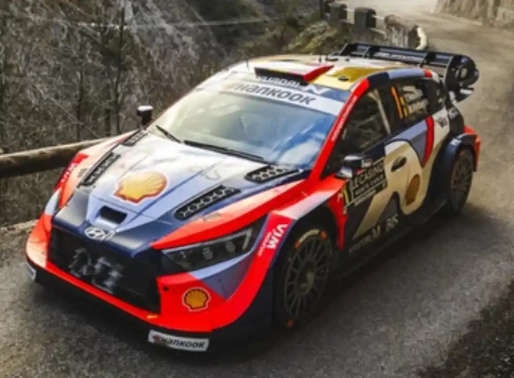 Koop Online HYUNDAI I20N RALLY1 N°1 RALLYE MONTE CARLO 2025 T. NEUVILLE - M. WYDAEGHE