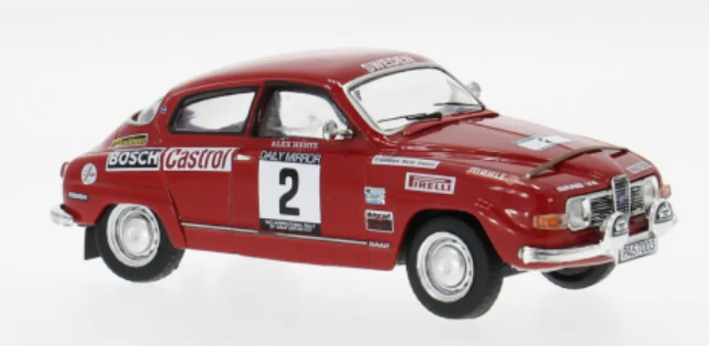 SAAB 96 V4, RAC RALLY, 1971, 2, S.BLOMQVIST/A.HERTZ Fabrieksprijs