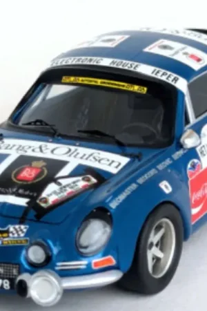 ALPINE A110, RALLY YPRES, 1974, 9, M.NUSBAUMER/L.PYNCKET Tijdelijk Beschikbaar