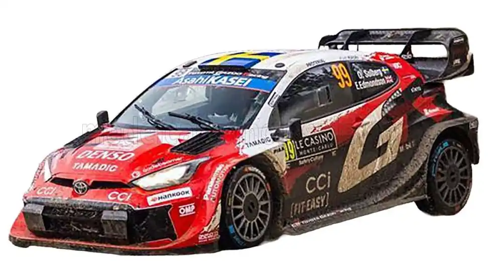 Beperkte Voorraad TOYOTA GR YARIS RALLY1 N°99 TOYOTA GAZOO RACING WRT WINNER RALLYE MONTE CARLO 2026