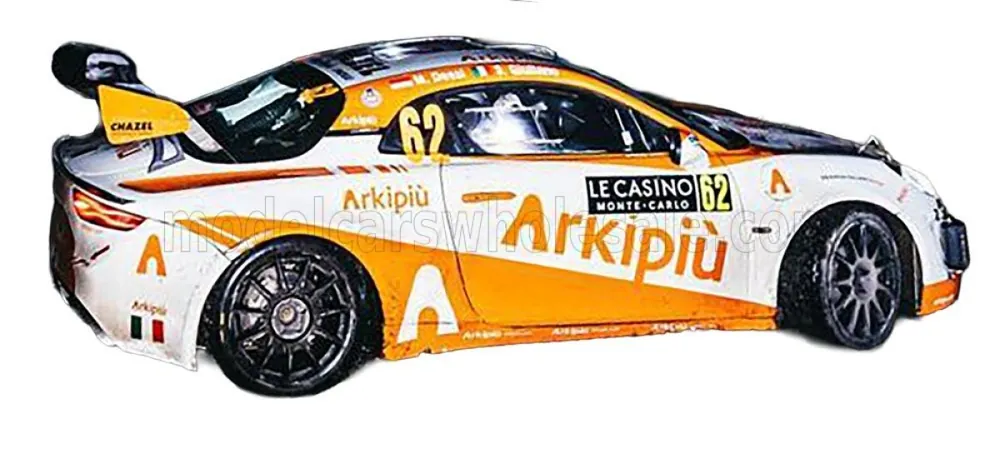 Speciale Aanbieding ALPINE A110 N°62 MARC DESSI RALLYE MONTE CARLO 2026 DESSI-GIULIANO