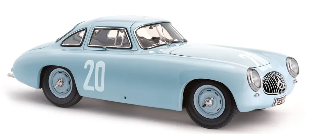 Bestseller MERCEDES BENZ - 300SL (W154) TEAM DAIMLER-BENZ AG N 20 2ND BERN GP 1952 H.LANG - LIGHT BLUE