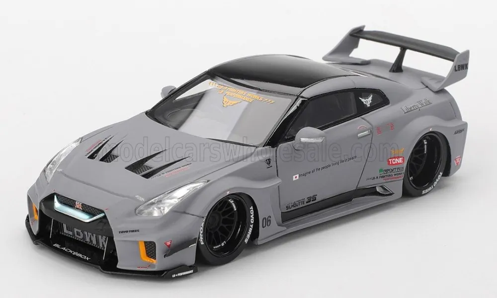 Nieuw NISSAN - GT35-RR LB-SILHOUETTE WORKS GT COUPE 2024 - GREY