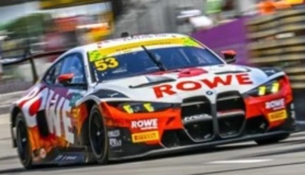 Shop Nu BMW M4 GT3 (EVO) NO.53 ROWE RACING 2ND MACAU GT CUP - FIA GT WORLD CUP 2025 RAFFAELE MARCIELLO LIMITED 300 SA305 - 1 43