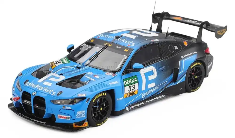 Premium BMW M4 GT3 EVO N°33 SCHUBERT MOTORSPORT WINNER RACE 1 ZANDVOORT DTM 2025 R. RAST