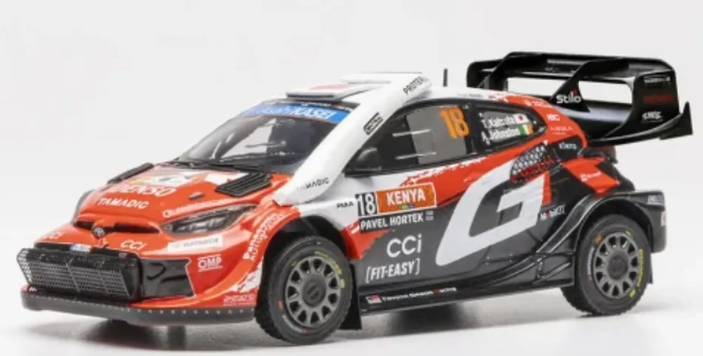 TOYOTA GR YARIS RALLY1, WRC, SAFARI RALLYE KENIA, 2026, TOYOTA GAZOO RACING, 18, T.KATSUTA/A.JOHNSTON Dagaanbieding
