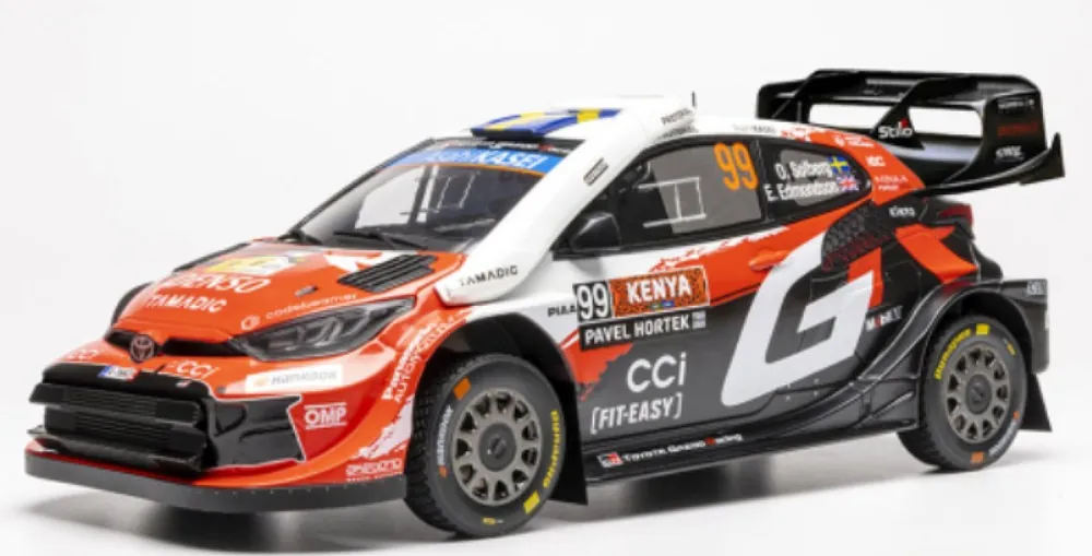 TOYOTA GR YARIS RALLY1, WRC, SAFARI RALLYE KENIA, 2026, TOYOTA GAZOO RACING, 99, O.SOLBERG/E.EDMONDSON Favoriet