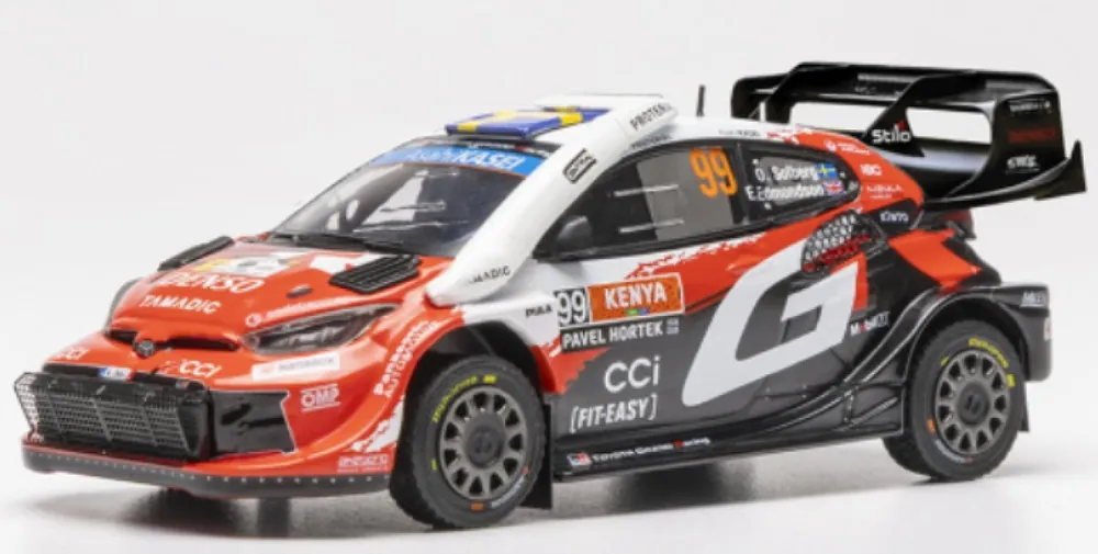 TOYOTA GR YARIS RALLY1, WRC, SAFARI RALLYE KENIA, 2026, TOYOTA GAZOO RACING, 99, O.SOLBERG/E.EDMONDSON Speciale Aanbieding