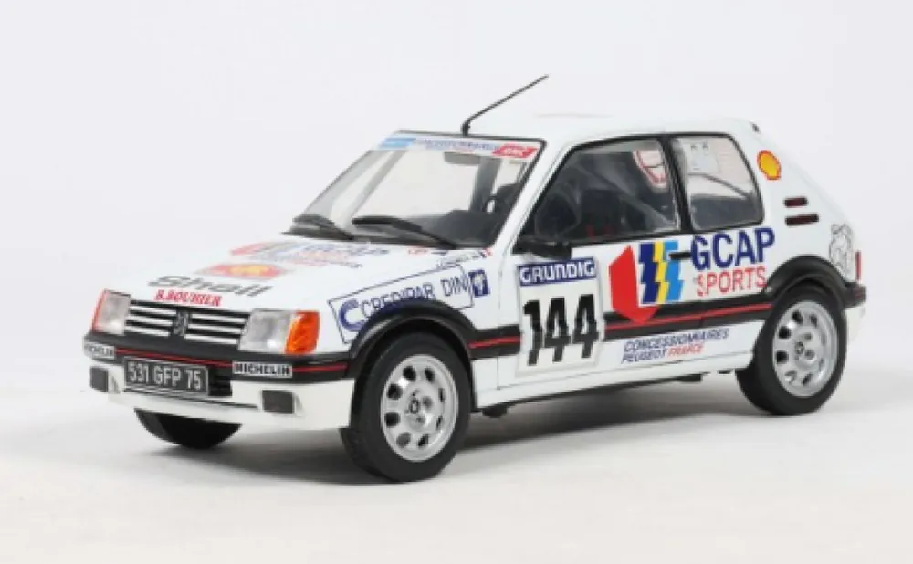 PEUGEOT - 205 GTI GR.N N 144 RALLY DU VAR 1987 FRANCOIS DELECOUR - ANNE CHANTAL PAUWELS Laatste Versie