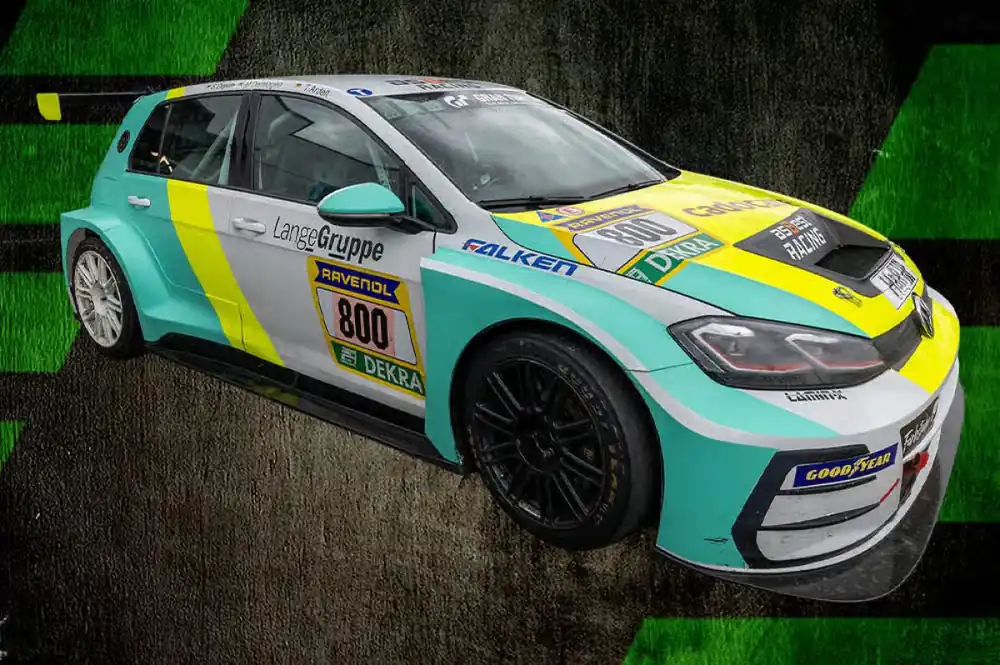 Alleen Vandaag VW GOLF 7 GTI TCR DSG NO.800 ASBEST RACING 24H NüRBURGRING 2026 M. DORMAGEN - S. OEPEN - T. ARDELT - T.L. MüLLER LIMITED 300