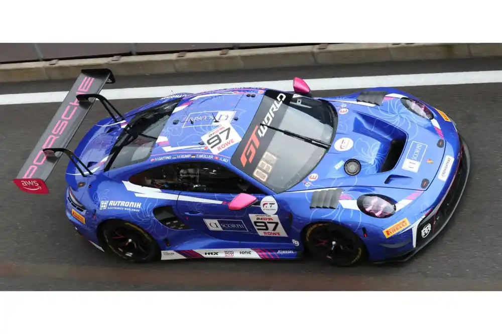 PORSCHE 911 GT3 R (992) EVO NO.97 RUTRONIK RACING 24H SPA 2026 M. GATTING - A. AU - M. RUMP - S. MüLLER LIMITED 300 Direct Verzonden