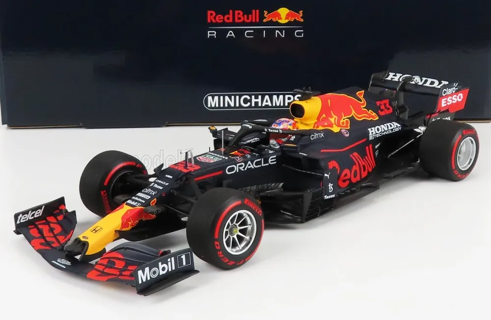 Beperkt Aanbod RED BULL RACING HONDA RB16B – MAX VERSTAPPEN – WINNER DUTCH GP 2021