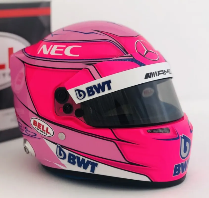 ESTEBAN OCON FORCE INDIA VJM11 31 FORMULE 1 2018 HELM Must-Have