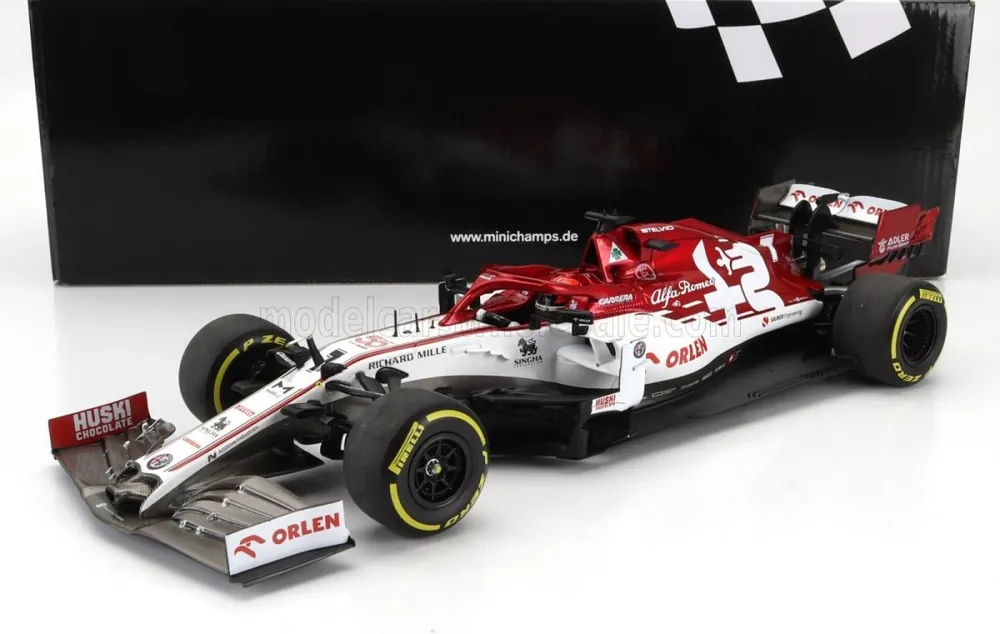 Snelle Levering ALFA ROMEO RACING C39 7 KIMI RäIKKöNEN OOSTENRIJK GP 2020 1/18 MINICHAMPS