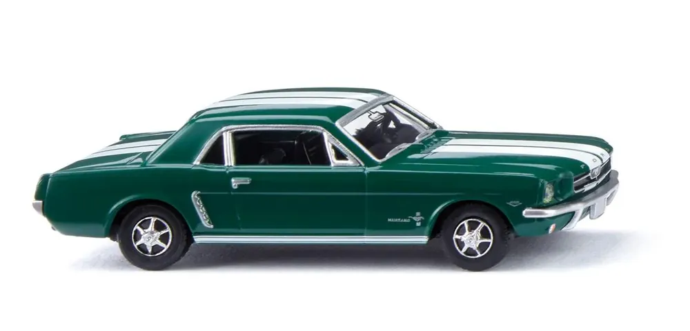 Wiking 020504 H0 Ford Mustang Coupé - mosgroen Hete Deal
