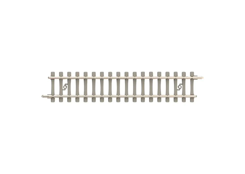 Direct Beschikbaar Minitrix 14505 N Rechte rail met betonnen bielzen 76,3 mm