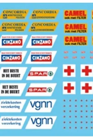 Artitec 10.472 H0 Decalset NS Plan W rijtuig Superprijs