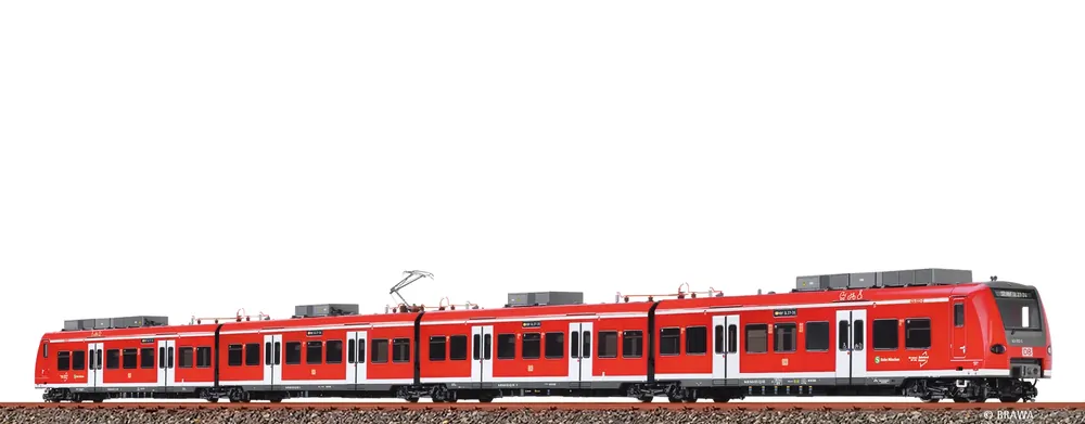 Beperkt Aanbod Brawa 58236 H0 Elektrisch treinstel BR 424 DB AG, München S-Bahn, set van 4, DC analoog BASIC+