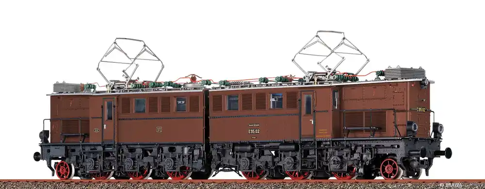 Betrouwbaar Brawa 58234 H0 Elektrische locomotief BR E95 DRG, DC digitaal EXTRA