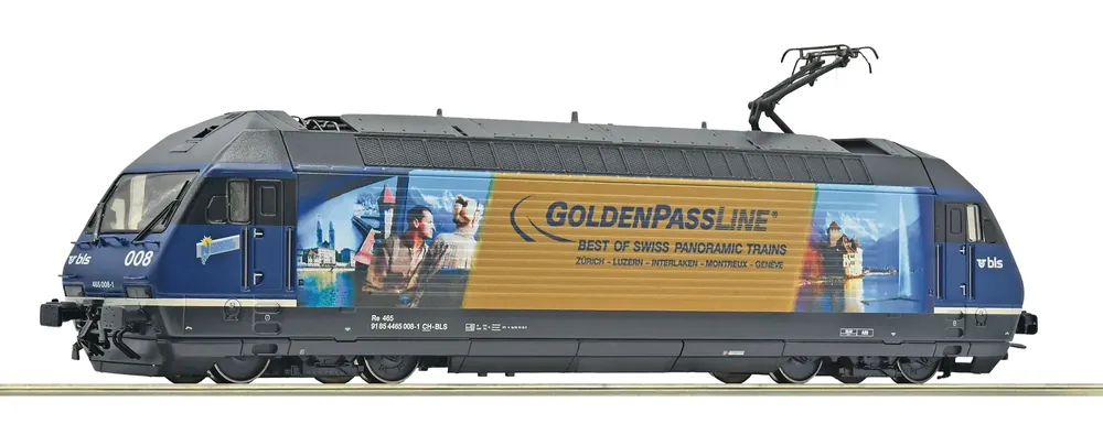 Weekendaanbieding Roco 7510172 H0 Elektrische locomotief Re 465 Goldenpass BLS, DC sound