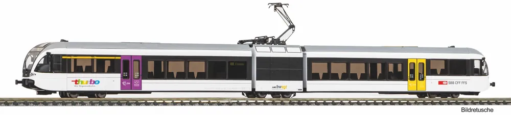 Speciale Aanbieding Piko 40239 N Elektrisch treinstel GTW 2/6 THURBO verplaatst SBB VI