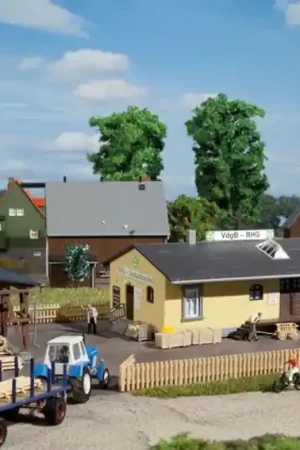 Auhagen 11374 H0 Landelijke handelszaak Direct Beschikbaar