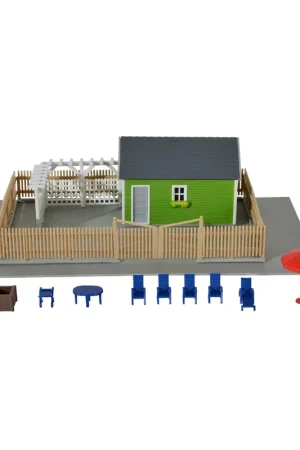 Merkproduct Kibri 38658 H0 Tuinhuisje voor de volkstuinkolonie