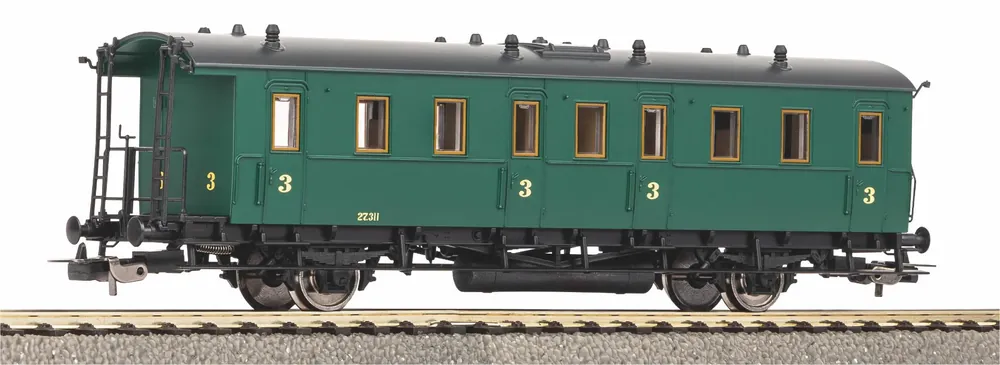 Piko 53185 H0 Coupérijtuig 3e klas van de NMBS Laatste Kans