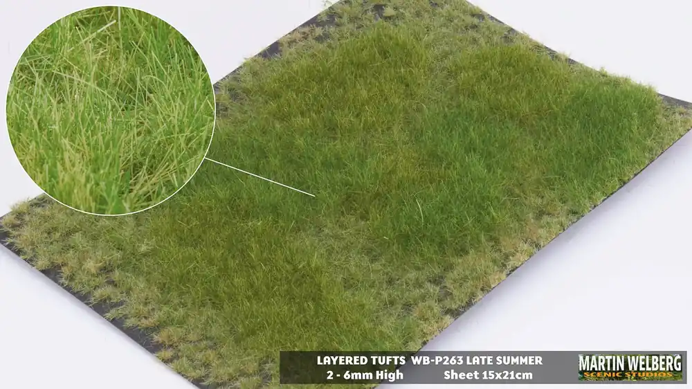 Welberg Scenery P263 Gelaagde pollen 2-6mm late - 15x21cm Betrouwbaar