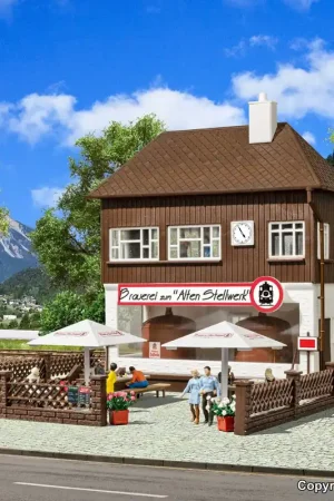 Korting Vollmer 45611 H0 Brouwerij in het oude seinhuis