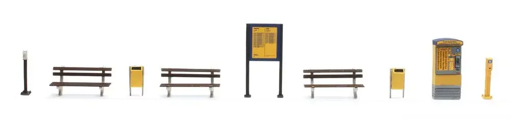 Artitec 387.172 H0 NS Perron-set IV-V Shop Nu